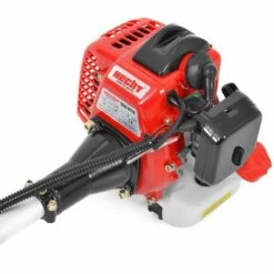 Hecht Jardin 128 BTS Debroussailleuse Essence Systeme De Coupe A 2 Fils Et Couteau A 3 Dents -Débroussailleuse Soldes Magasin 10088611 3