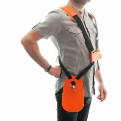 JARDIAFFAIRES Harnais à Double Bretelles Réglables Pour Débroussailleuse -Débroussailleuse Soldes Magasin 1074742 2