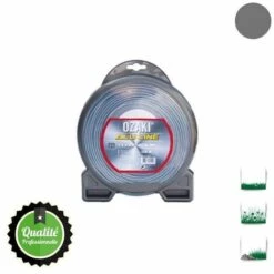 UNIVERSEL Coque Fil Nylon Bi-composant OZAKI Alu Line - 1,60 Mm X 15m - Qualité Professionnelle