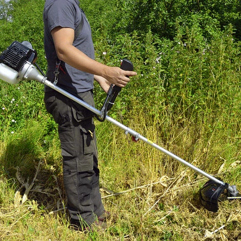 ELEM GARDEN TECHNIC Débroussailleuse Thermique 43cc - Bobine + Lame - 7 ELEM GARDEN TECHNIC Débroussailleuse Thermique 43cc - Bobine + Lame - – Image 5