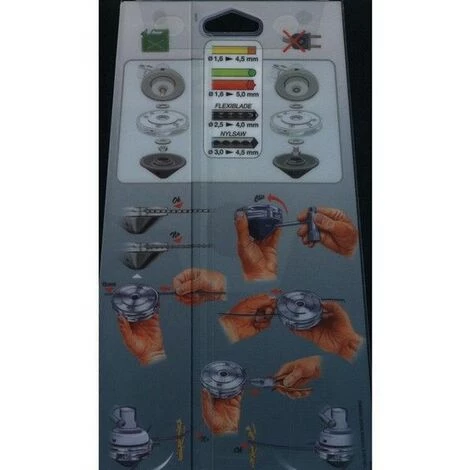 Tete A Fil Universelle Debroussailleuse Speed Nylsaw 2 Fils 4 Tete A Fil Universelle Debroussailleuse Speed Nylsaw 2 Fils – Image 2