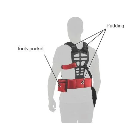 Harnais Débroussailleuse Tracolla-pro Tecomec 6 Harnais Débroussailleuse Tracolla-pro Tecomec – Image 4