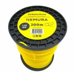 ADAPTABLE Fil Débroussailleuse Rond L: 200m, Ø: 3,30mm