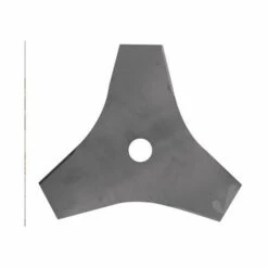 ADAPTABLE Lame 3 Dents évidées Débroussailleuse - Coupe De 255mm, Alésage: 25,4mm, épaisseur: 1,6mm