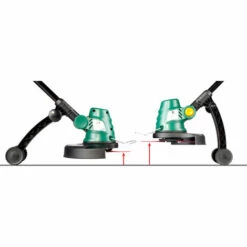 Débroussailleuse Sans Fil à Batterie 18V/chargeur Roues 24cm Lames 180° Tournable - 1,3Ah - Vitesse 8.000trs/min - Tête Moteur Tournable - Débroussailleuse électrique, Coupe Bordure, Herse Rotative De BRAST -Débroussailleuse Soldes Magasin 14074561 3