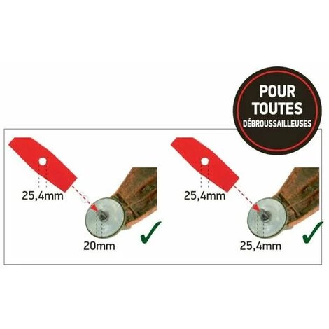 Lame Débroussailleuse Oregon 2 Dents Courbée 300mm | 3mm 4 Lame Débroussailleuse Oregon 2 Dents Courbée 300mm | 3mm – Image 2