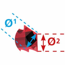 OREGON Fil De Coupe Techni-Blade™, Ø 7 Mm, 40 Pces X 26 Cm -Débroussailleuse Soldes Magasin 16226505 3