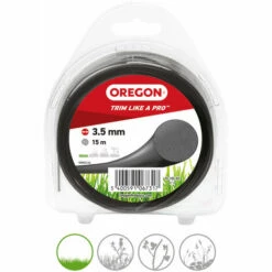 Fil De Coupe Coloured Line Oregon, Noir, épaisseur De Fil 3,5 Mm