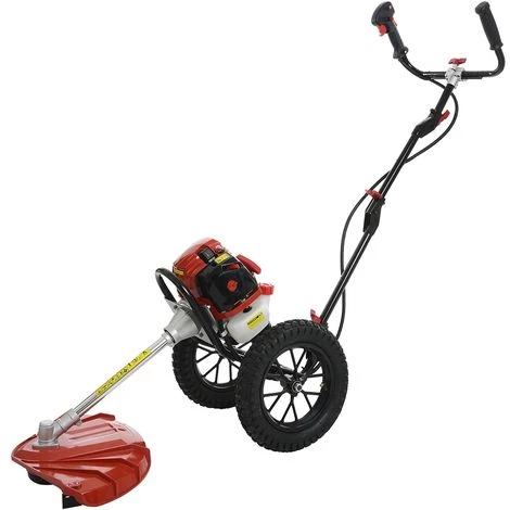 SURICUT Débroussailleuse à Roues Thermique SEMI-PROFESSIONNELLE, 51.7 Cm3, 1.8 CV 3 SURICUT Débroussailleuse à Roues Thermique SEMI-PROFESSIONNELLE, 51.7 Cm3, 1.8 CV