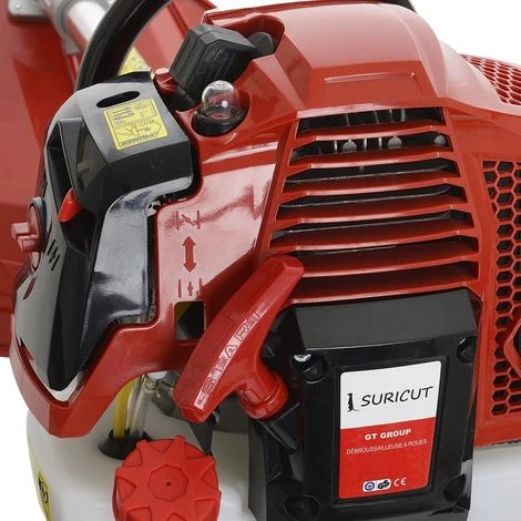 SURICUT Débroussailleuse à Roues Thermique SEMI-PROFESSIONNELLE, 51.7 Cm3, 1.8 CV 4 SURICUT Débroussailleuse à Roues Thermique SEMI-PROFESSIONNELLE, 51.7 Cm3, 1.8 CV – Image 2