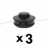 GT GARDEN Lot De 3 Têtes Fils Professionnelles Pour Débroussailleuse Et Multifonction 4 En 1 2 GT GARDEN Lot De 3 Têtes Fils Professionnelles Pour Débroussailleuse Et Multifonction 4 En 1 -Débroussailleuse Soldes Magasin 16924618 1