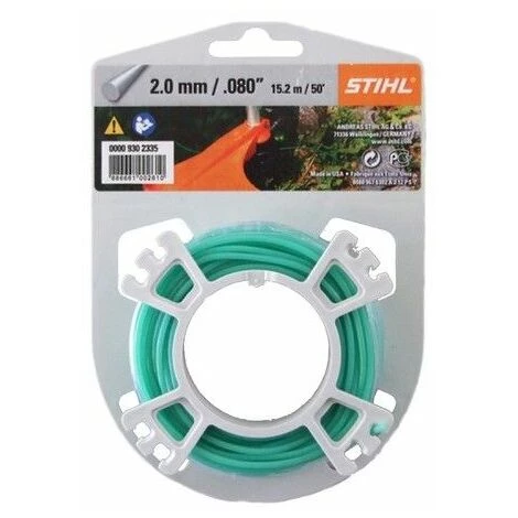 Fil Rond Débroussailleuse Stihl 2 Mm | 15 Mètres 3 Fil Rond Débroussailleuse Stihl 2 Mm | 15 Mètres
