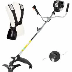 Debroussailleuse Thermique 4 Temps 10 000 Tr / Min 37.7cc 1.0 KW 1,36 CV Sangle De Harnais Double D'épaule Double Guidon Sans Vibrations – De BRAST