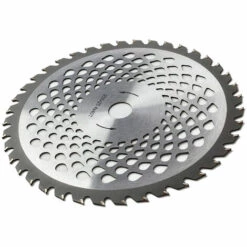 Boudech Disque à Lames En Acier De Qualité Supérieure Avec 40 Dents Pour Débroussailleuse Et Tondeuse à Gazon