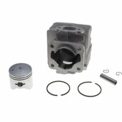 JARDIAFFAIRES Cylindre Piston 34mm Adaptable Moteur Zenoah G26L Remplace 5910-12110