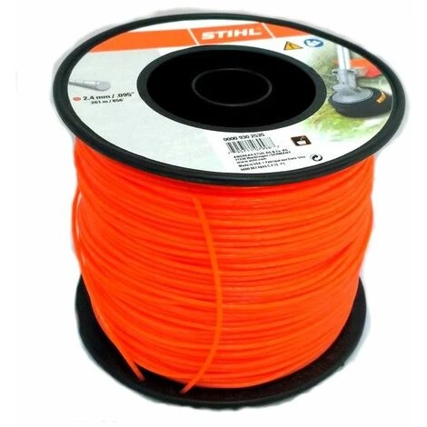 Fil Rond Silencieux Débroussailleuse Stihl 2.4 Mm | 261 Mètres 3 Fil Rond Silencieux Débroussailleuse Stihl 2.4 Mm | 261 Mètres