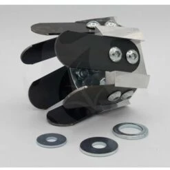 Tête Binette Fraiseuse Universelle Pour Débroussailleuse Avec Lames En Acier D'Origine Bazargiusto