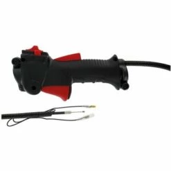 UNIVERSEL Poignée Complète Avec Bouton ON / OFF Pour Débroussailleuse Avec Câble 840 Mm - Diamètre 26 Mm