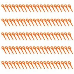 Lot De 100 Lames De Rechange En Plastique Pour Coupe Gazon 20V FUXTEC FX-E1RT20