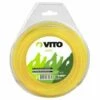 VITO GARDEN Fil Nylon Rond Pour Débroussailleuse 15m - Diamètre 3mm