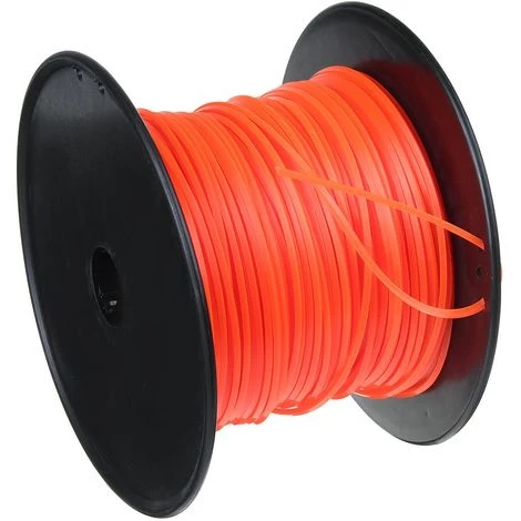 DRILLPRO Corde De Cordon De Débroussailleuse De Ligne De Coupe-bordure Carré En Nylon Résistant De 2,4 Mm X 100 M 4 DRILLPRO Corde De Cordon De Débroussailleuse De Ligne De Coupe-bordure Carré En Nylon Résistant De 2,4 Mm X 100 M – Image 2