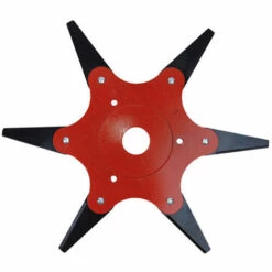 ZEBRAA Set De 4pcs 6 Lames Tête De Coupe Gazon Brosse Jardin Outil électrique Accessoires Pour Tondeuse à Gazon -Débroussailleuse Soldes Magasin 23759853 2