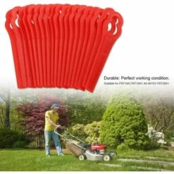 BEARSU 100 PCS Lames En Plastique De Rechange Pour Coupe Bordure Faucheuse Lame De Découpe Machine Découpage Lames Moteur Pièces Kit Pour FRT18A FRT18A1 Art 46155 FRT20A1 Accessoires 11 BEARSU 100 PCS Lames En Plastique De Rechange Pour Coupe Bordure Faucheuse Lame De Découpe Machine Découpage Lames Moteur Pièces Kit Pour FRT18A FRT18A1 Art 46155 FRT20A1 Accessoires -Débroussailleuse Soldes Magasin 25362573 5