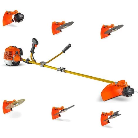 Boudech Airus-620 Débroussailleuse Thermique 2 Temps 62 Cm3 4CV Avec Lames Et Garde De Gazon Professionnel 6 Fonctions En 1 La Plus Puissante De La Catégorie 3 Boudech Airus-620 Débroussailleuse Thermique 2 Temps 62 Cm3 4CV Avec Lames Et Garde De Gazon Professionnel 6 Fonctions En 1 La Plus Puissante De La Catégorie