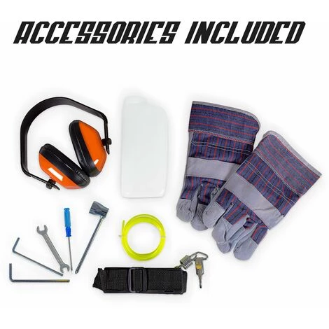 Boudech Airus-620 Débroussailleuse Thermique 2 Temps 62 Cm3 4CV Avec Lames Et Garde De Gazon Professionnel 6 Fonctions En 1 La Plus Puissante De La Catégorie 7 Boudech Airus-620 Débroussailleuse Thermique 2 Temps 62 Cm3 4CV Avec Lames Et Garde De Gazon Professionnel 6 Fonctions En 1 La Plus Puissante De La Catégorie – Image 5