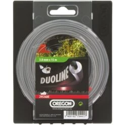 Fil Pour Débroussaillage Duoline Rond Oregon - Longueur 15 M - Diamètre 3 Mm