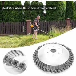 LITZEE Tête De Brosse De Désherbage De Jardin, Tondeuse à Gazon Universelle Tondeuse à Gazon Tête De Fil Jardin Terrain De Jeu Entretien Tête De Remplacement De Coupe Des Mauvais 10 LITZEE Tête De Brosse De Désherbage De Jardin, Tondeuse à Gazon Universelle Tondeuse à Gazon Tête De Fil Jardin Terrain De Jeu Entretien Tête De Remplacement De Coupe Des Mauvais -Débroussailleuse Soldes Magasin 26310669 4