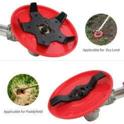 HAPPYSHOPPING Plateau De Desherbage Multifonctionnel De La Tondeuse Riziere De La Terre Seche Desherbage Accessoires D'artefact Plateau De Desherbage 0817 -Débroussailleuse Soldes Magasin 28385602 2