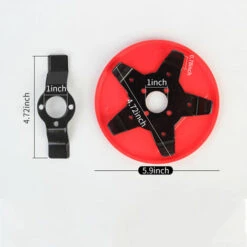 HAPPYSHOPPING Plateau De Desherbage Multifonctionnel De La Tondeuse Riziere De La Terre Seche Desherbage Accessoires D'artefact Plateau De Desherbage 0817 -Débroussailleuse Soldes Magasin 28385602 3