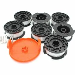 LITZEE 8PK 0.065"Bobine Pour BLACK + DECKER Strimmer Tondeuse De Remplacement 30ft 0.065" Tondeuse à Corde Alimentation Auto Ligne 8PK Bobine 1PK Capuchon 1 PK Ressort 11 LITZEE 8PK 0.065"Bobine Pour BLACK + DECKER Strimmer Tondeuse De Remplacement 30ft 0.065" Tondeuse à Corde Alimentation Auto Ligne 8PK Bobine 1PK Capuchon 1 PK Ressort -Débroussailleuse Soldes Magasin 28431704 5