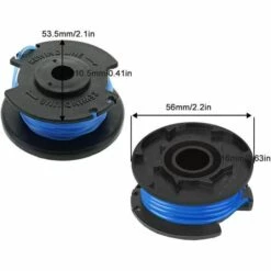 LITZEE AC14RL3A Bobine Coupe-bordures Sans Fil Ryobi One+ 24 V, 18 V Et 40 V, Bobine De Remplacement Automatique 0,065 Po (6 Bobines) -Débroussailleuse Soldes Magasin 28431729 5