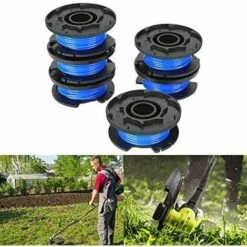 LITZEE Lot De 6 Bobines De Fil à Alimentation Automatique Pour Débroussailleuse Ryobi 18 V 24 V 40 V, 6 Pièces -Débroussailleuse Soldes Magasin 28431738 4