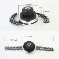 HAPPYSHOPPING Tête De Fauche à Chaîne (entretoise Universelle) Tête De Fauche à Chaîne Tête De Faucheuse Irrigatrice Tête De Faucheuse Sarcleuse -Débroussailleuse Soldes Magasin 28495753 5