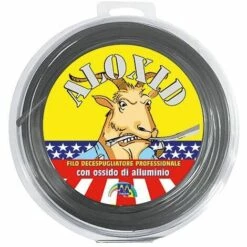 Maniver Fin433 Fil Débroussailleuse, 50 m, Gris