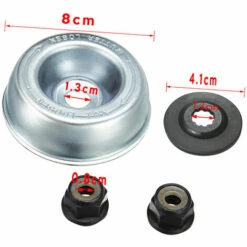 HAPPYSHOPPING Couvercle De Protection De La Boite De Vitesses De La Tete De Travail De La Tondeuse Agazon, Ensemble De 4 Pieces -Débroussailleuse Soldes Magasin 30043821 4