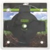 JR MOTOCULTURE Disque 4 Dents Pour Débroussailleuse 255 Mm Alésage 25,4 Mm épaisseur 1,5 Mm DDS010 JR -Débroussailleuse Soldes Magasin 30481328 1