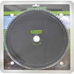 JR MOTOCULTURE JR Disques De Débroussailleuses 255 Mm 1.9 Mm - 80 Dents DDS016