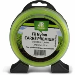 JR MOTOCULTURE JR Fil Nylon 1.3 Mm - Carré - Premium FNY046