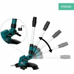 VONROC Débroussailleuse Sans Fil 20V -1 Batterie 2.0Ah Et Chargeur - 25cm Diamètre De Coupe - Tête Et Lance Télescopique Inclinables - Double Tête De Fil Tap And Go 8m (2x4m) 10 VONROC Débroussailleuse Sans Fil 20V -1 Batterie 2.0Ah Et Chargeur - 25cm Diamètre De Coupe - Tête Et Lance Télescopique Inclinables - Double Tête De Fil Tap And Go 8m (2x4m) -Débroussailleuse Soldes Magasin 31022561 4