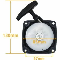 BEARSU SWNKDG 2ps Lanceur + Mitnehmerplatte Pour Débroussailleuse Red Fox Tarus Fuxtec Timbertech BC52, BC520 -Débroussailleuse Soldes Magasin 32713419 2