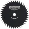 SILVERLINE Lame 40 Dents Pour Débroussailleuse - Alésage De 25,4 Mm -Débroussailleuse Soldes Magasin 328298 1