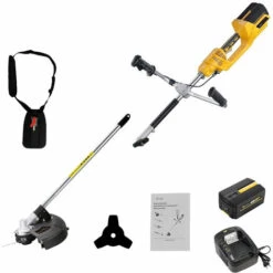 Débroussailleuse Sans Fil à Batterie, 40 V, GT ELEC + Batterie 4 Ah + Chargeur 9 Débroussailleuse Sans Fil à Batterie, 40 V, GT ELEC + Batterie 4 Ah + Chargeur -Débroussailleuse Soldes Magasin 32934577 4