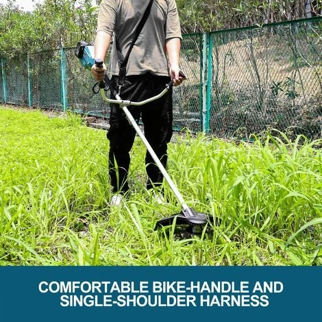 WESCO TOOLS Débroussailleuse Et Coupe-hebre 2 En 1 36V - Batterie 2 X 18 V 4,0 Ah - Coupe Du Fil Et Du Fil - Diamètre De Coupe Max.: 380 Mm WESCO WS8197 6 WESCO TOOLS Débroussailleuse Et Coupe-hebre 2 En 1 36V - Batterie 2 X 18 V 4,0 Ah - Coupe Du Fil Et Du Fil - Diamètre De Coupe Max.: 380 Mm WESCO WS8197 – Image 4