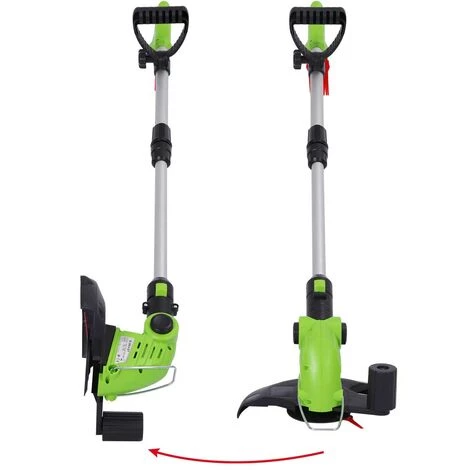 Débroussailleuse Sans Fil à Batterie 25cm 8.500trs/min 20V, 12 Lames Incl., Manche Télescopique En Alu 70-100cm, (80 Min. Sans Charge) Sans Chargeur Sans Batterie – De BRAST 4 Débroussailleuse Sans Fil à Batterie 25cm 8.500trs/min 20V, 12 Lames Incl., Manche Télescopique En Alu 70-100cm, (80 Min. Sans Charge) Sans Chargeur Sans Batterie – De BRAST – Image 2