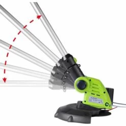 Débroussailleuse Sans Fil à Batterie 25cm 8.500trs/min 20V, 12 Lames Incl., Manche Télescopique En Alu 70-100cm, (80 Min. Sans Charge) Sans Chargeur Sans Batterie – De BRAST 9 Débroussailleuse Sans Fil à Batterie 25cm 8.500trs/min 20V, 12 Lames Incl., Manche Télescopique En Alu 70-100cm, (80 Min. Sans Charge) Sans Chargeur Sans Batterie – De BRAST -Débroussailleuse Soldes Magasin 34686552 3