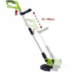 Débroussailleuse Sans Fil à Batterie 25cm 8.500trs/min 20V, 12 Lames Incl., Manche Télescopique En Alu 70-100cm, (80 Min. Sans Charge) Sans Chargeur Sans Batterie – De BRAST 10 Débroussailleuse Sans Fil à Batterie 25cm 8.500trs/min 20V, 12 Lames Incl., Manche Télescopique En Alu 70-100cm, (80 Min. Sans Charge) Sans Chargeur Sans Batterie – De BRAST -Débroussailleuse Soldes Magasin 34686552 4